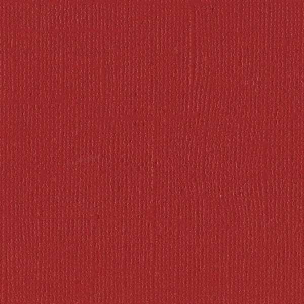Cardstock Leinenstruktur, Maraschino - Bazzill