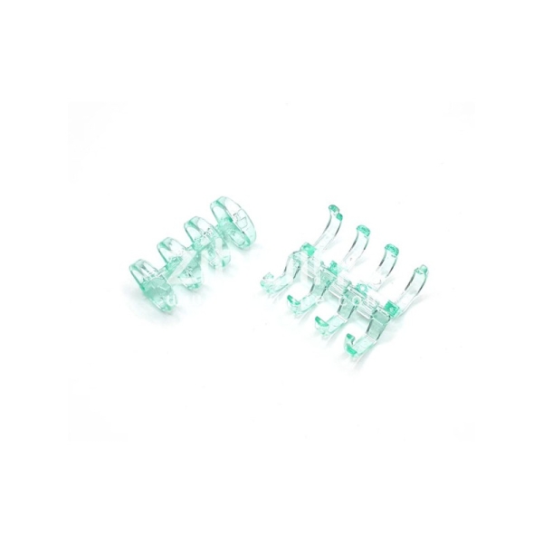 Plastikspirale Mint Transparent - Zibuline