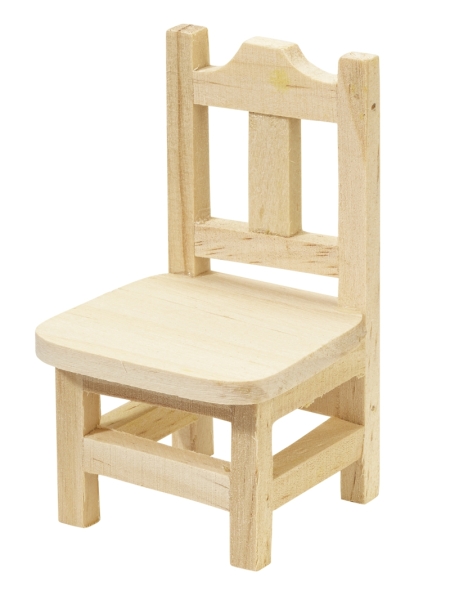 Holzstuhl rechteckig