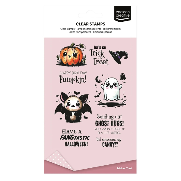 Trick or Treat, Clearstamp – Vaessen Creative
