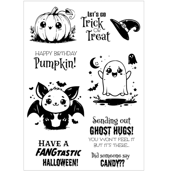 Trick or Treat, Clearstamp – Vaessen Creative