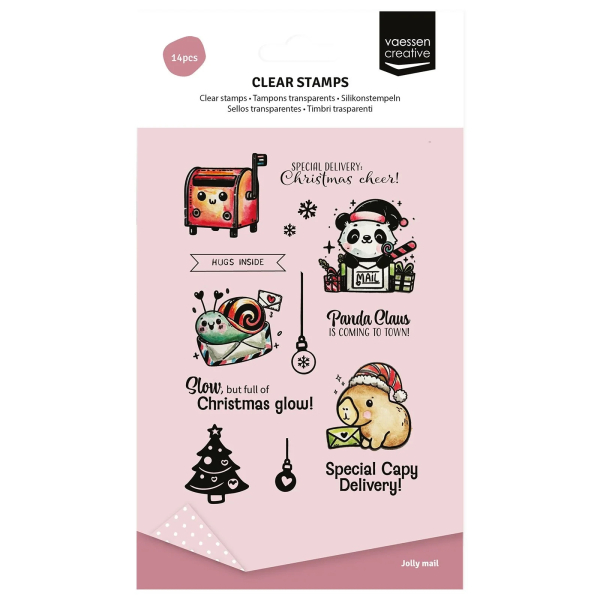 Panda Claus, Clearstamp - Vaessen Creative