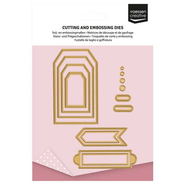 Banner & Etiketten, Stanze - Vaessen Creative