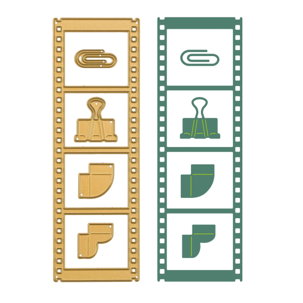 Vintage Filmstreifen, Stanze - Vaessen Creative