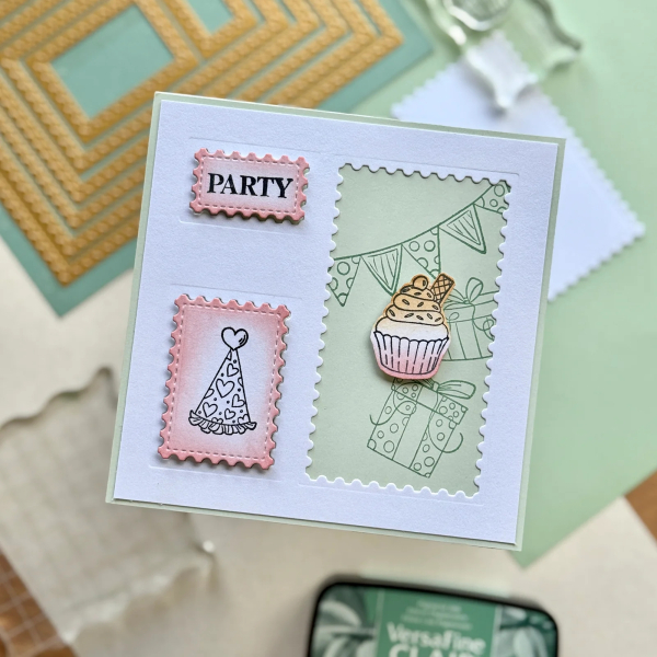 Briefmarken, Stanze - Vaessen Creative