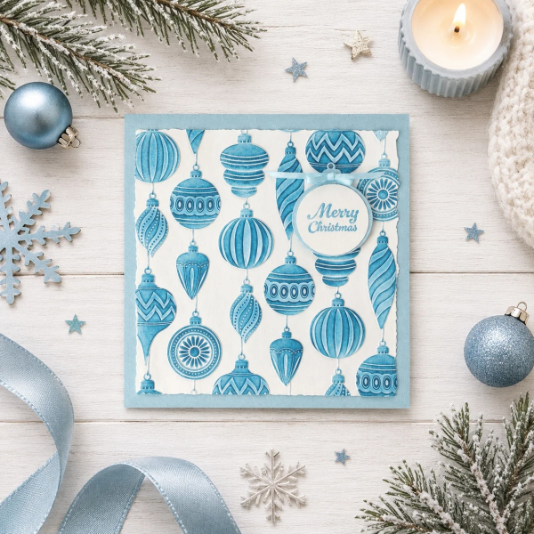 Baubles, Prägeschablone & Schablone - Vaessen Creative