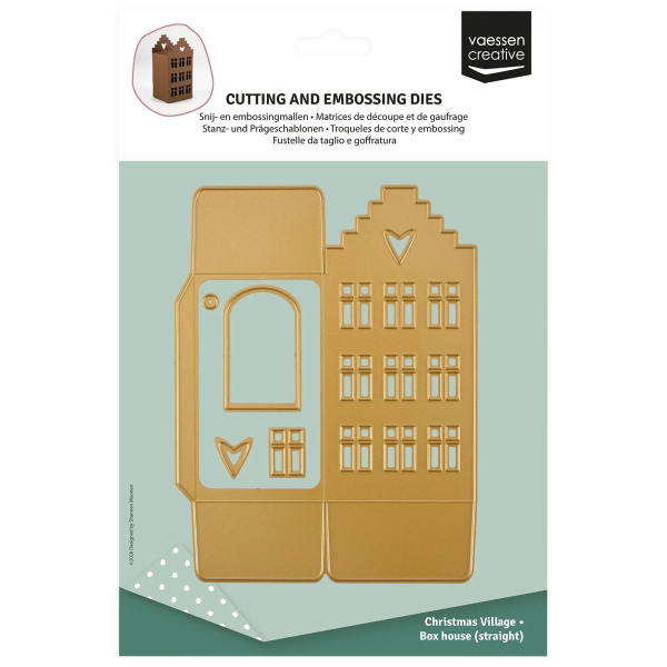 Christmas Village - 3D Step Gable House, Stanze - Vaessen Creative