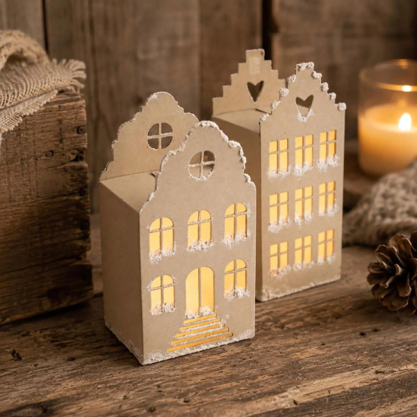 Christmas Village - 3D Step Gable House, Stanze - Vaessen Creative