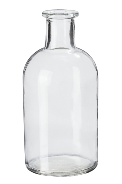 Dekoflasche aus Glas