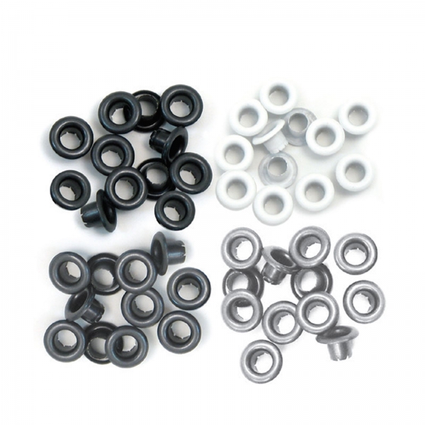 Eyelets Standard, Grey - We R Memory Keepers