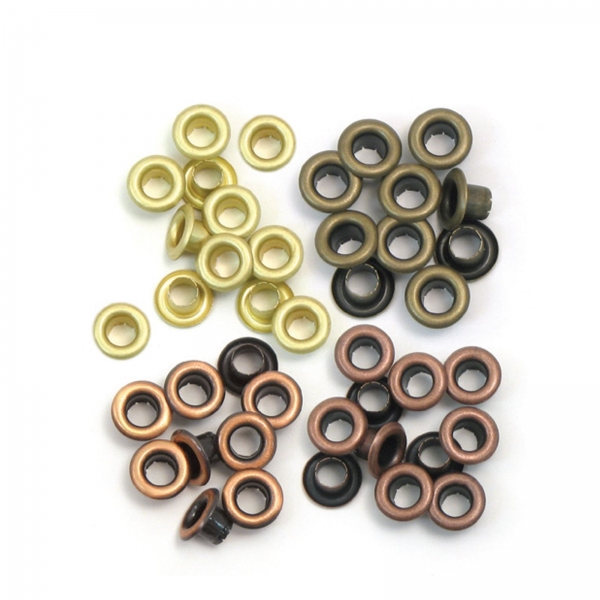 Eyelets Standard, Warm Metal - We R Memory Keepers