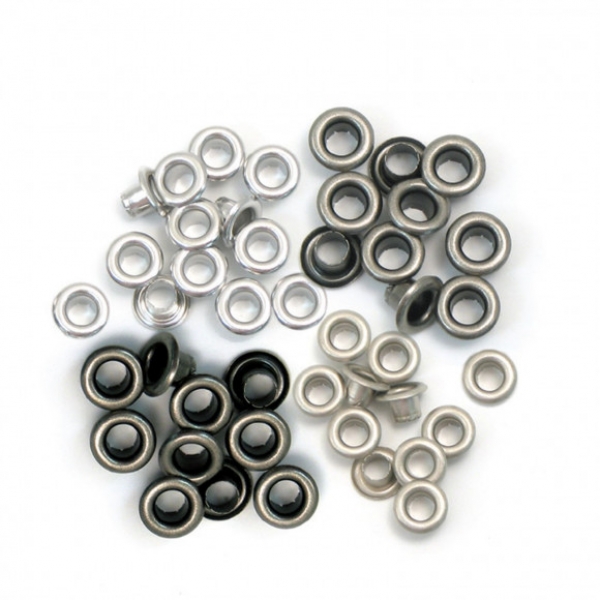 Eyelets Standard, Cool Metal - We R Memory Keepers