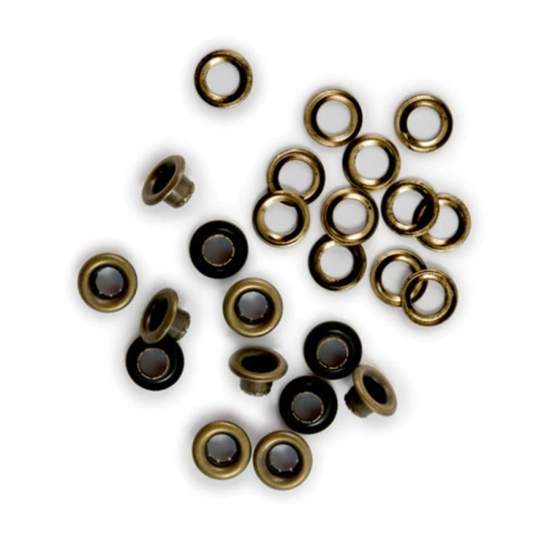 Eyelets & Washers, Brass - We R Memory Keepers