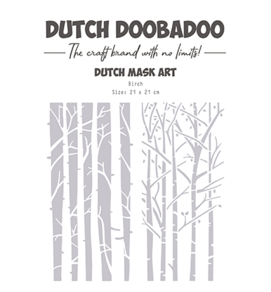 Birch, Schablone - Dutch Doobadoo