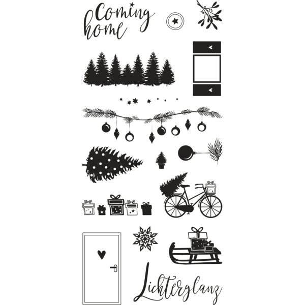 Coming Home, Clearstamp - Rayher