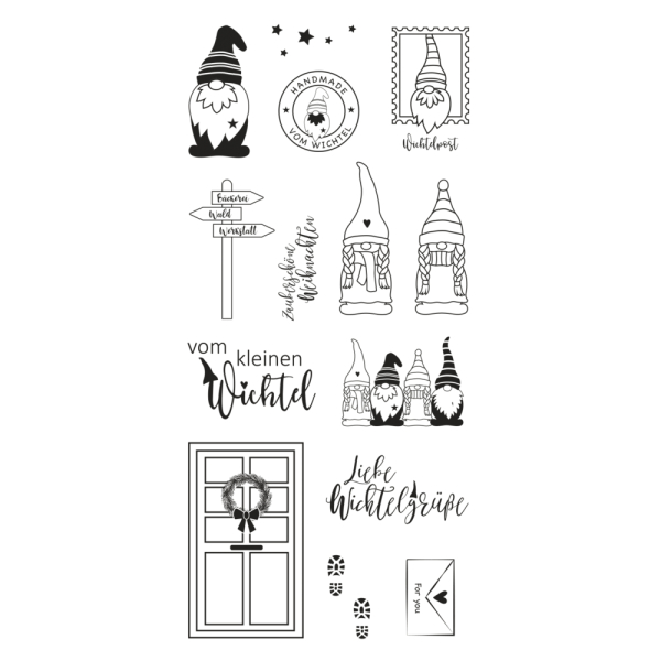 Wichtelpost, Clearstamp - Rayher