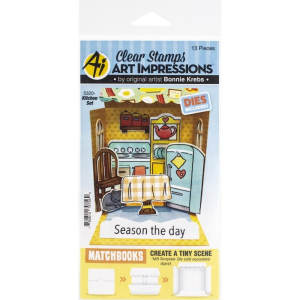 Kitchen Set, Stempel- und Stanzenset - Art Impressions