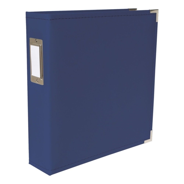 Classic Leather Album 8,5x11, Cobalt - We R Memory Keepers