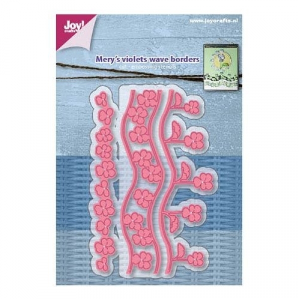 Mery's Violets Wave Borders, Stanze - Joy!Crafts