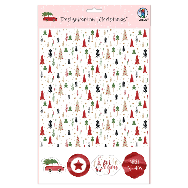 Christmas, Designpapierset - URSUS