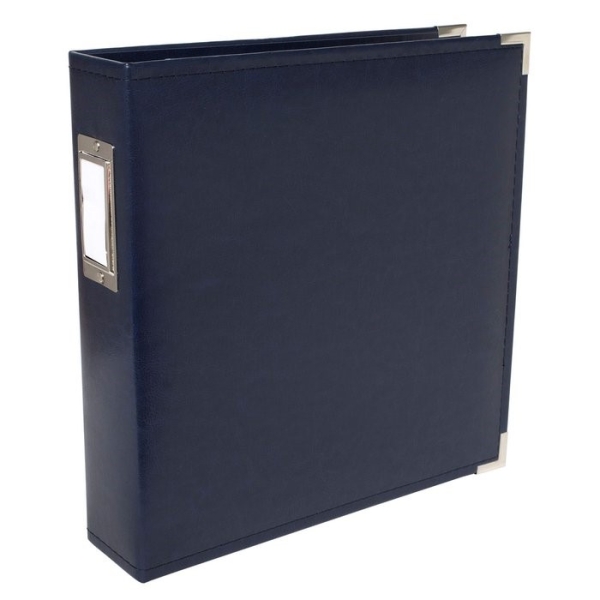 Classic Leather Album 8,5x11, Navy - We R Memory Keepers