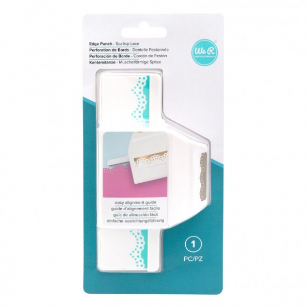 Edge Punch Scallop Lace, Bordürenstanze - We R Memory Keepers