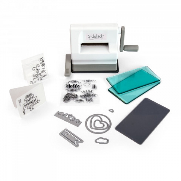 Sidekick Starter Kit, White&Gray - Sizzix