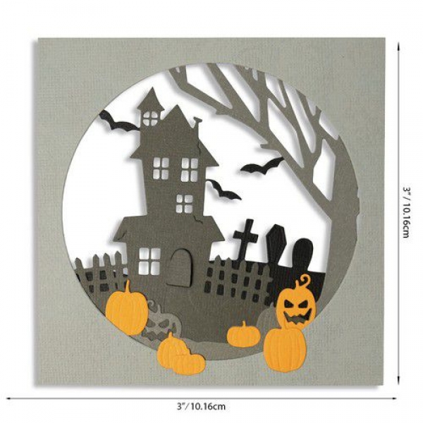 Haunted Hills Thinlits, Stanze - Sizzix