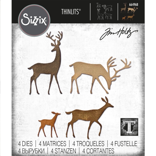 Darling Deer, Stanze - Sizzix
