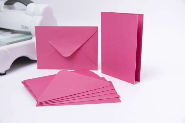 Cards & Envelopes Set, Pink Fizz - Sizzix