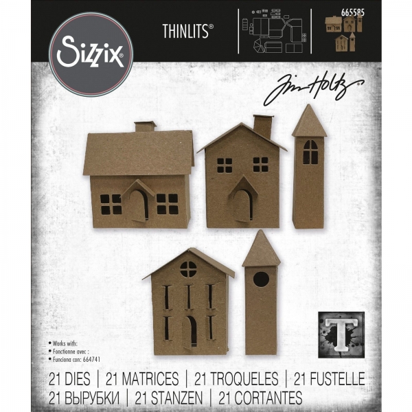 Paper Village #2 Thinlits, Stanze - Sizzix