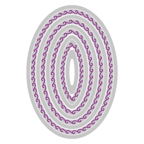 Clare Classic Ovals Framelits, Stanze - Sizzix