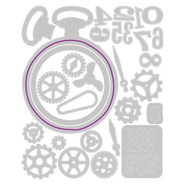 Vault Watch Gears, Stanze - Sizzix