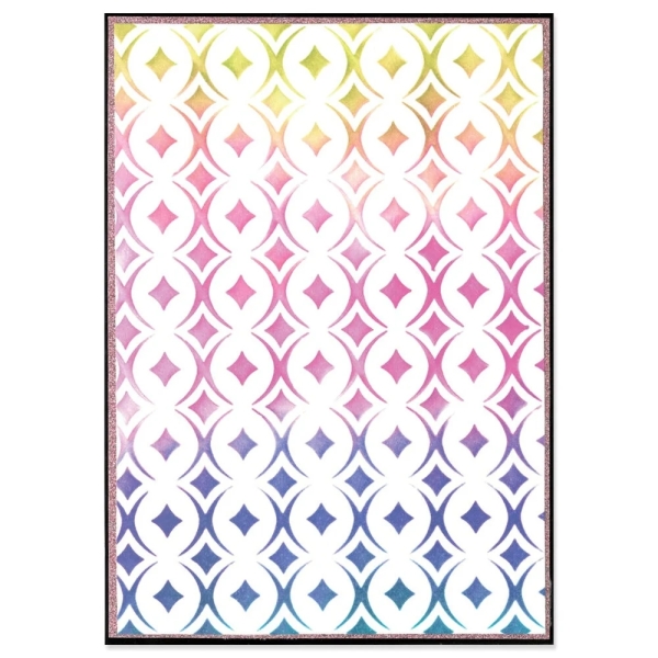 Cosmopolitan Uptown Adornment, Schablone - Sizzix