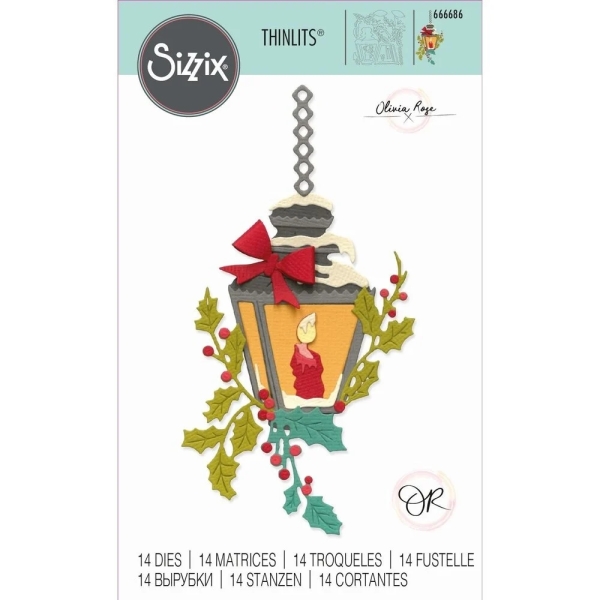 Lamp Light, Stanze - Sizzix