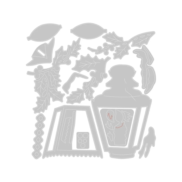 Lamp Light, Stanze - Sizzix