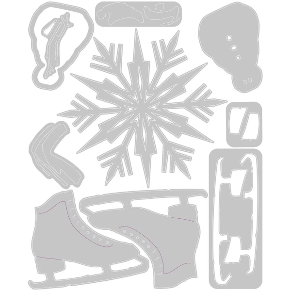 Vault Winter Wishes, Stanze - Sizzix
