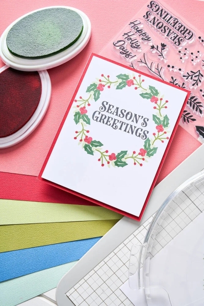 Happy Holly Days, Clearstamp - Sizzix