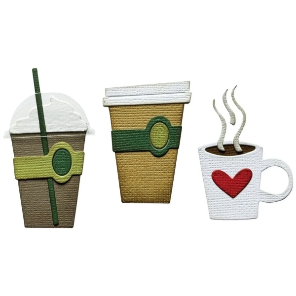 Sidekick Side-Order Fresh Brewed, Stanze & Prägefolder - Sizzix