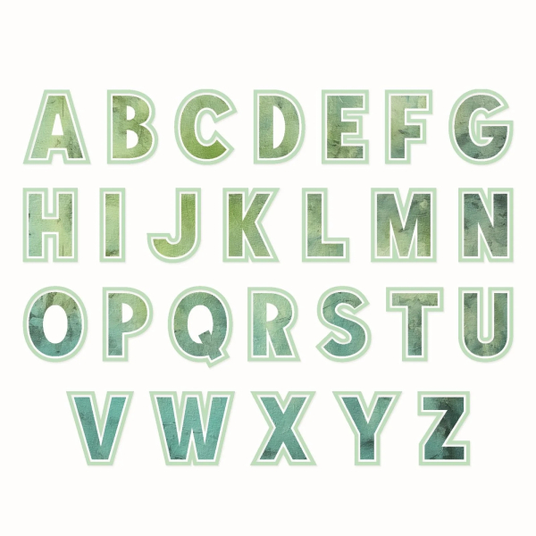 This or That Alphabet by 49 and Market Thinlits, Stanze - Sizzix (Tim Holtz)