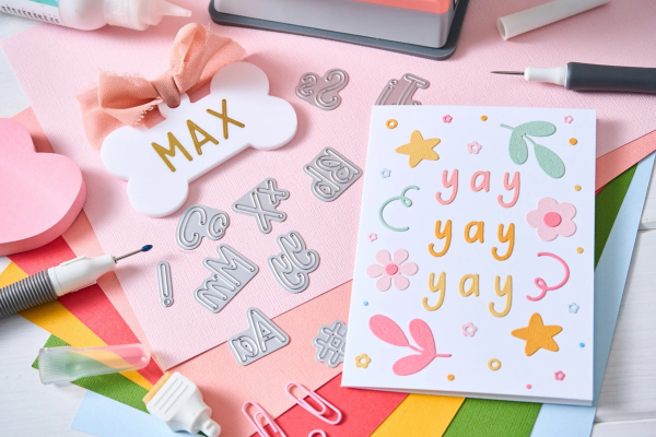 Simple Letters Thinlits, Stanze - Sizzix (Tim Holtz)