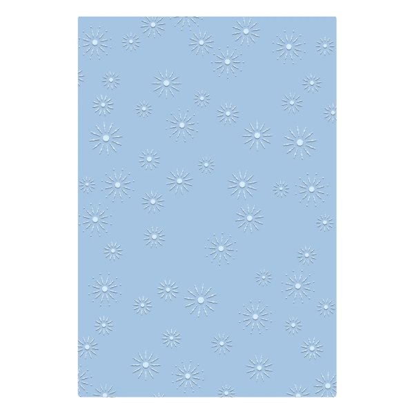 Vault Sparkle Stars, 2D Prägeschablone A5 - Sizzix (Tim Holtz)
