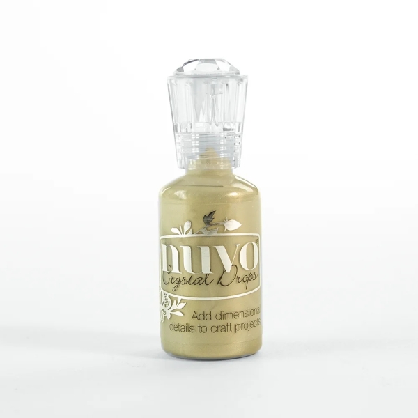 Nuvo Crystal Drops, Pale Gold - Tonic Studios