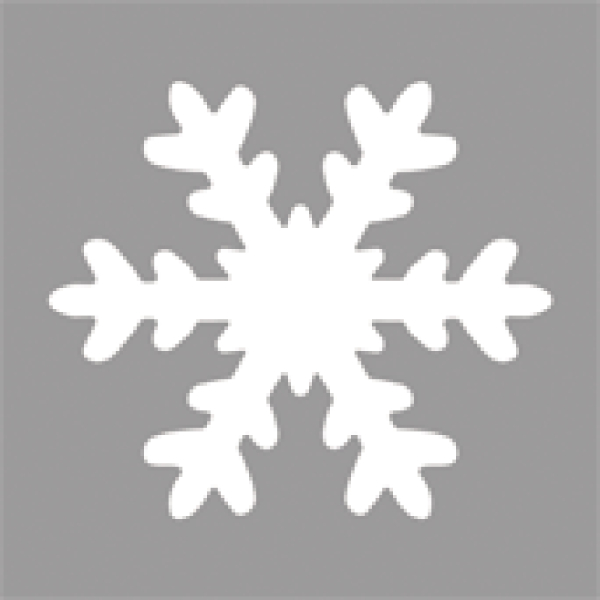 Motivstanzer Schneeflocke, 5,08 cm (2")