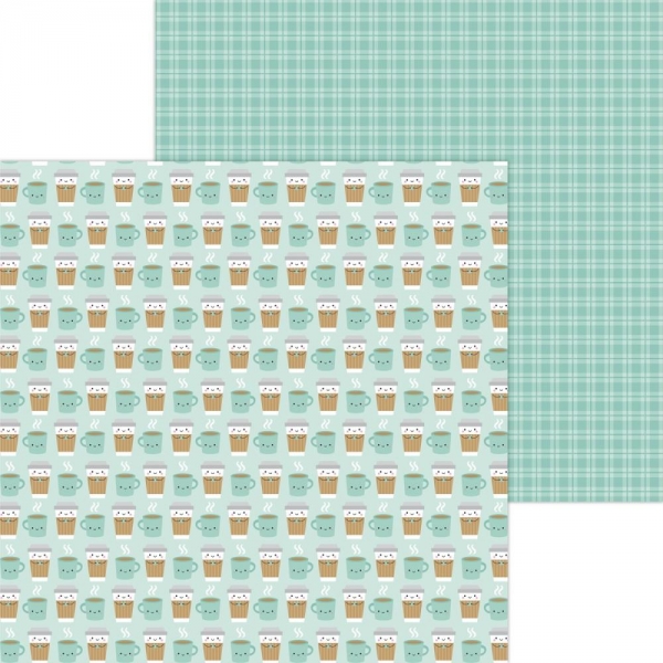Pumpkin Spice Cup o'jo, Designpapier - Doodlebug