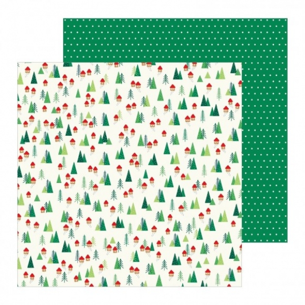 Cozy & Bright, Home For Christmas, Designpapier - Pebbles