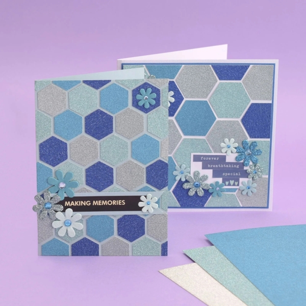 Glitzerpapier-Set - Vaessen