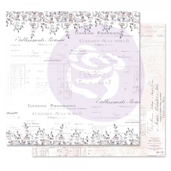 Lavender Frost, My Confession, Designpapier - Prima Marketing