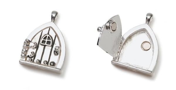 Fairy Wish Door, Antique Silver - Darice