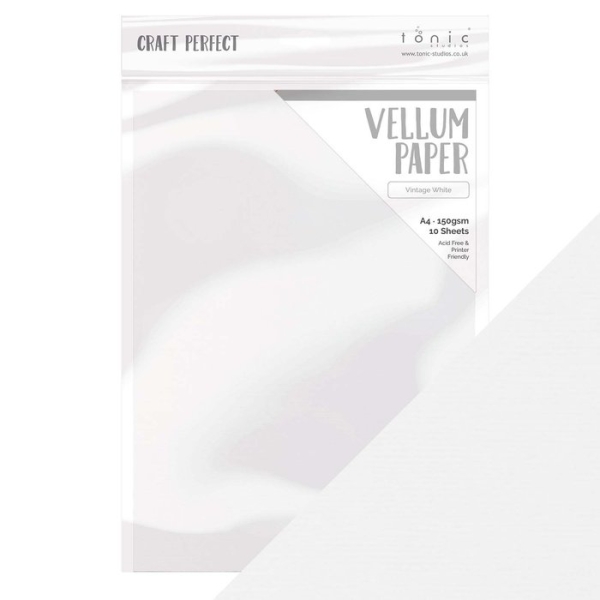 Vellum Paper Vintage White - Tonic Studios